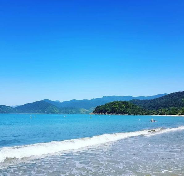 De Bem K Vida Lägenhet Ubatuba Exteriör bild